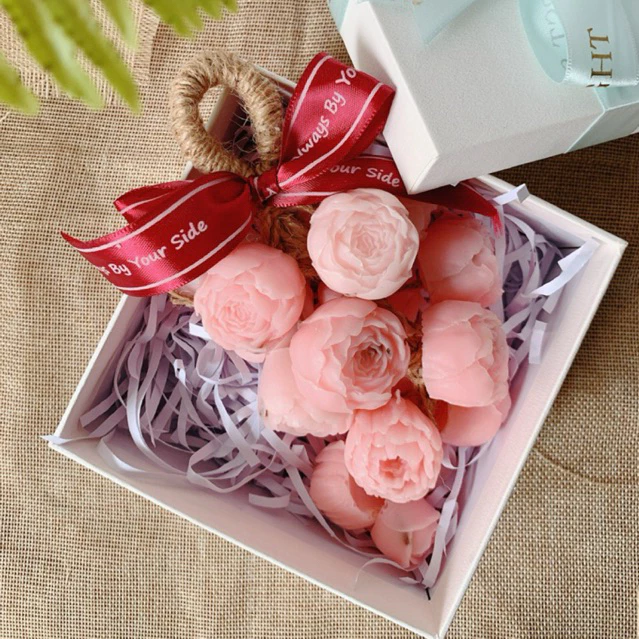 Chùm hoa xà phòng tinh dầu rửa tay, quà tặng