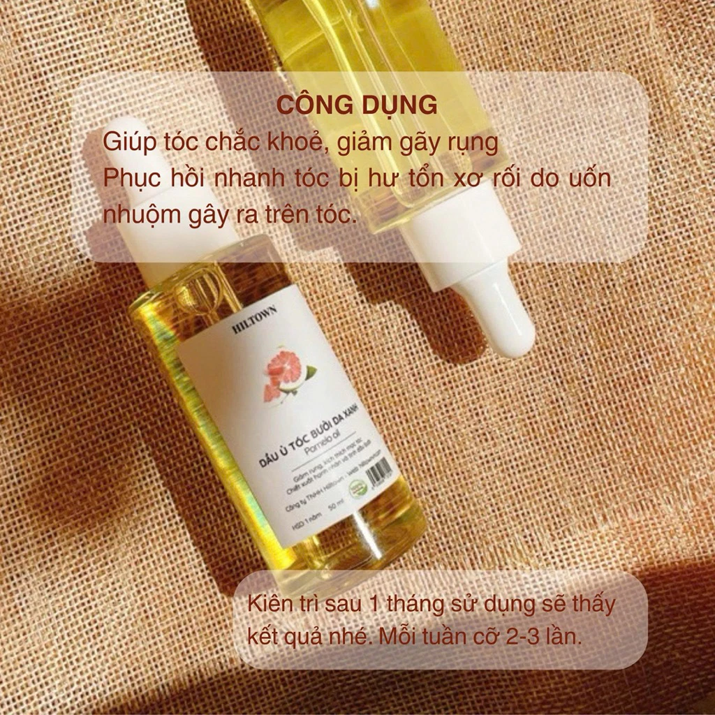 Dầu ủ tóc tinh dầu bưởi Hiltown giúp dưỡng tóc chống…