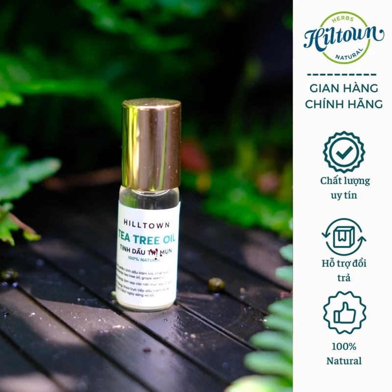 Tinh dầu tràm trà chấm mụn