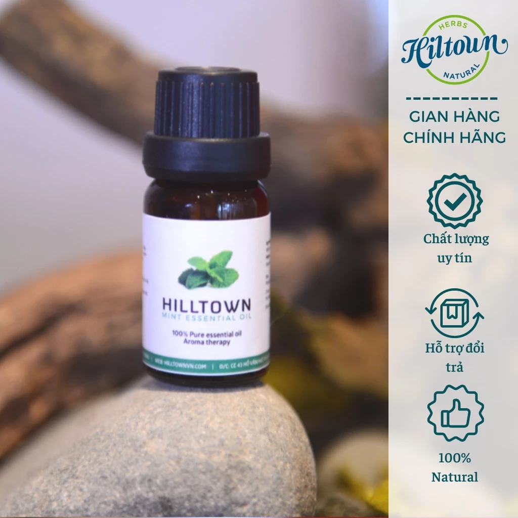 Tinh dầu bạc hà HILTOWN cao cấp, xông phòng tạo hương…