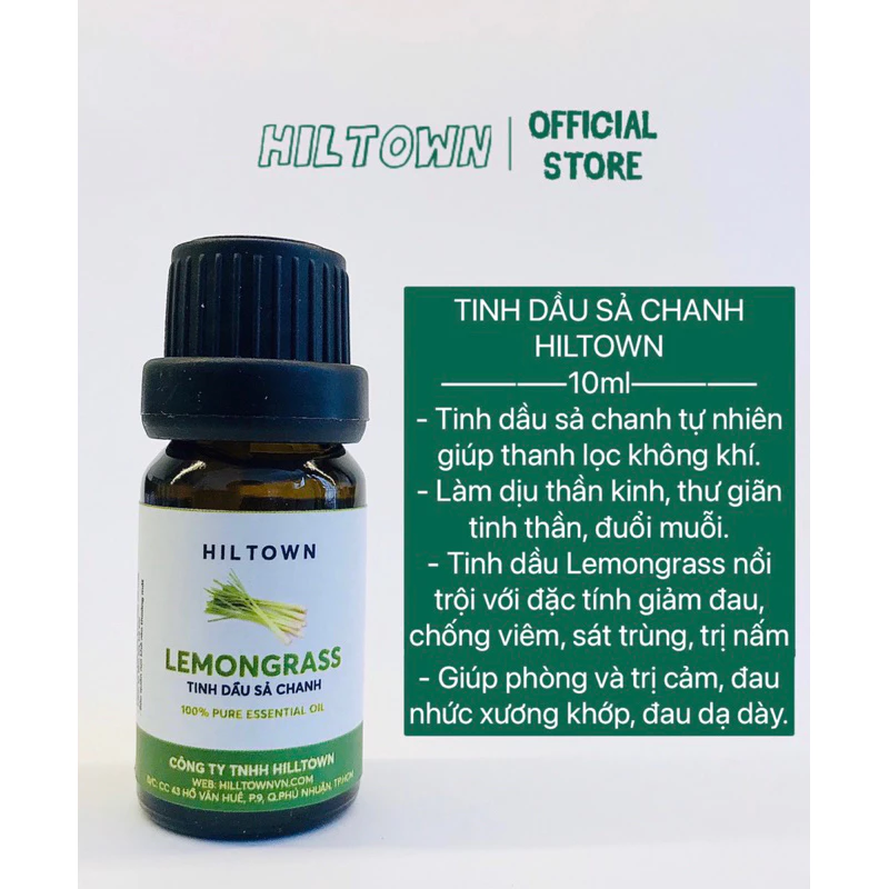 Cách sử dụng Tinh dầu thiên nhiên cao cấp 5-10ml theo bộ ảnh Hiltown