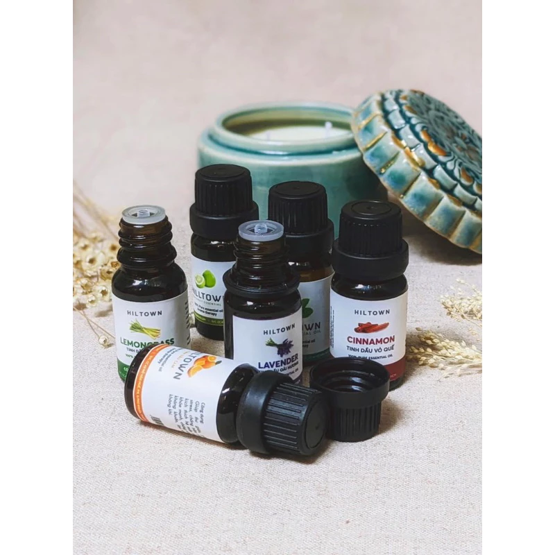 Tinh dầu thiên nhiên cao cấp 5-10ml trong bộ ảnh Hiltown
